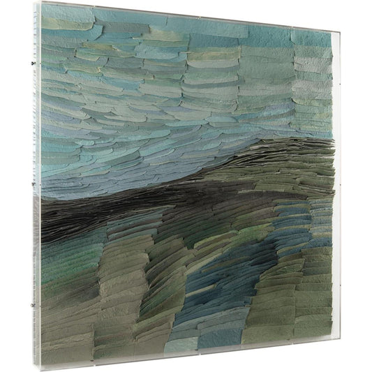 Bevis' Mystic Waters by John-Richard in acrylic. Made from unique in a coastal style.