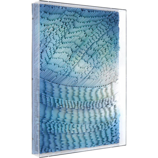 Tony Fey's Rays of Ocean Light II by John-Richard in acrylic. Made from unique in a coastal style.