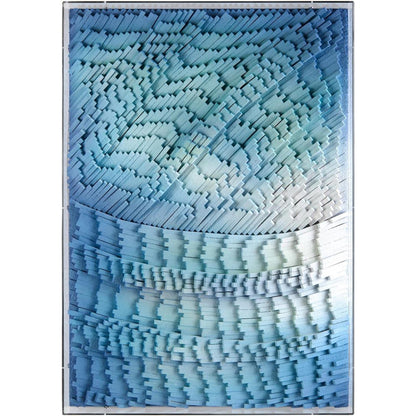 Tony Fey's Rays of Ocean Light II by John-Richard in acrylic. Made from unique in a coastal style.