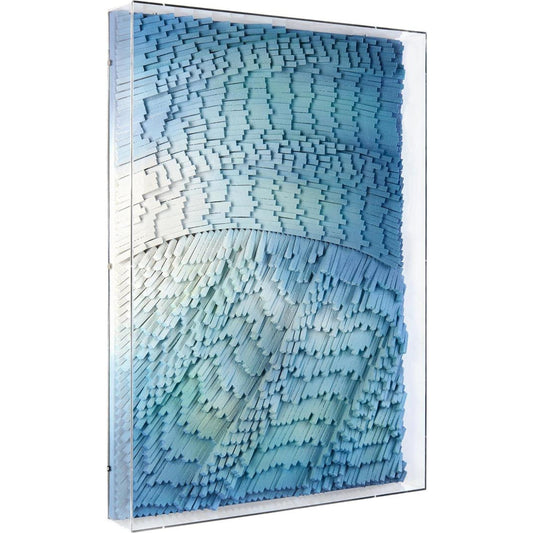 Tony Fey's Rays of Ocean Light III by John-Richard in acrylic. Made from unique in a coastal style.