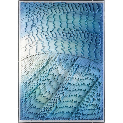 Tony Fey's Rays of Ocean Light III by John-Richard in acrylic. Made from unique in a coastal style.
