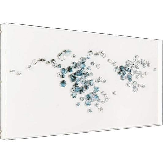 Tony Fey's Geographic by John-Richard in acrylic. Made from unique in a coastal style.