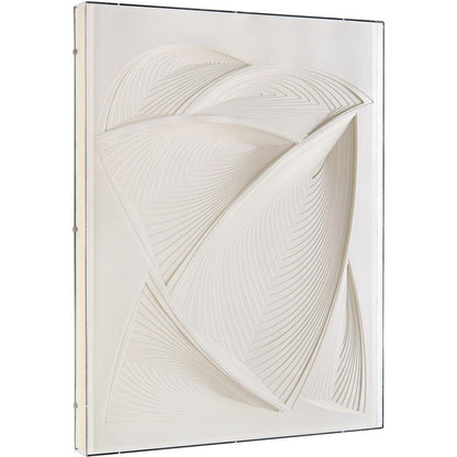 Tony Fey's White Aesthetic by John-Richard in white and acrylic. Made from unique in a coastal style.