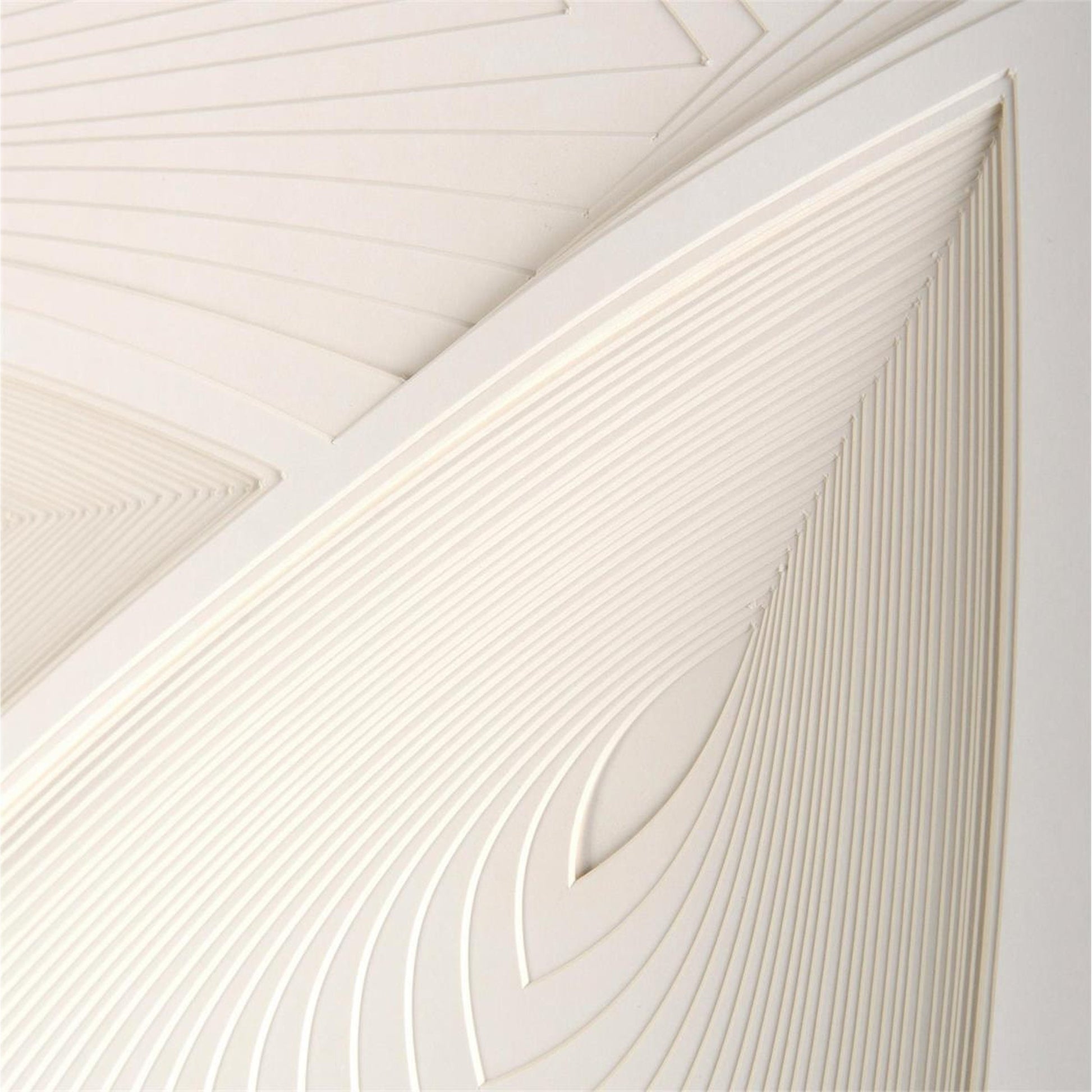 Tony Fey's White Aesthetic by John-Richard in white and acrylic. Made from unique in a coastal style.