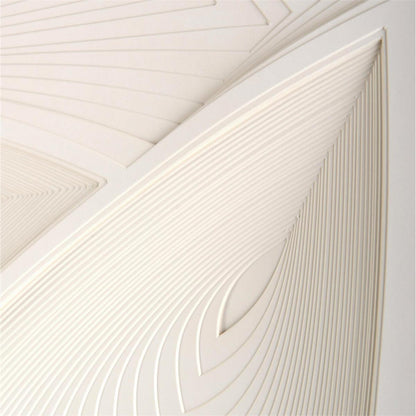 Tony Fey's White Aesthetic by John-Richard in white and acrylic. Made from unique in a coastal style.
