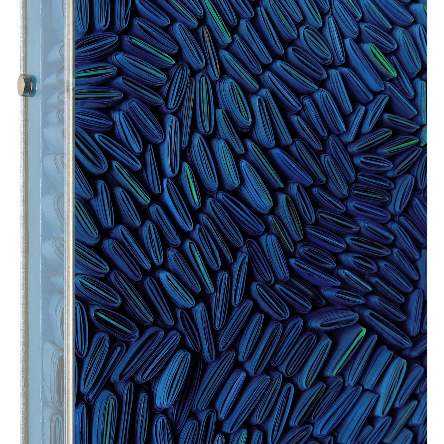 003 SI-2171811 | Closeup | Tony Fey's Cerulean Swells by John-Richard. Made from unique in a modern style.