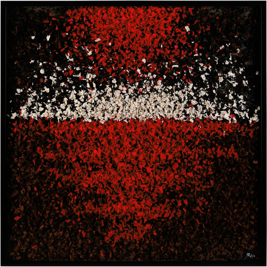 Ruan Wei's Crimson Horizon by John-Richard. Made from unique in a modern style.