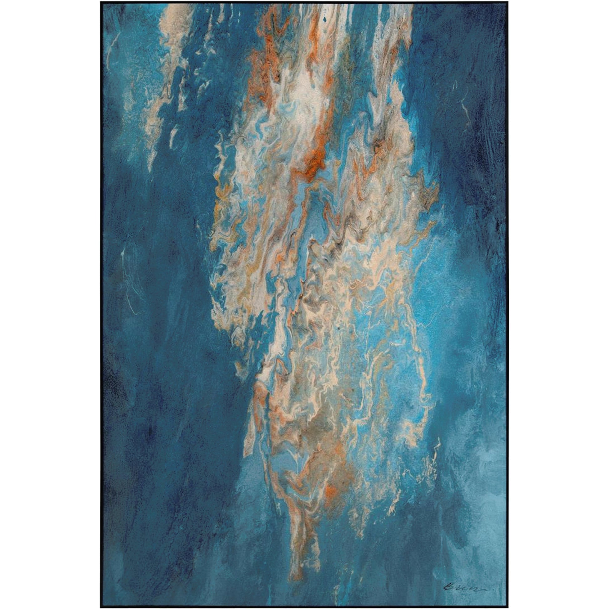Bing's Luminous Cloudscape by John-Richard. Made from unique in a modern style.