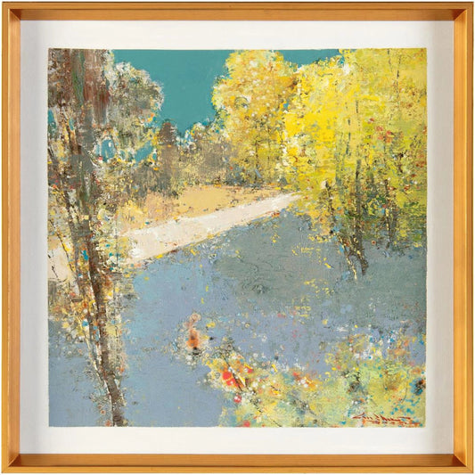Liu Mengzhou's Silence by the Stream by John-Richard. Made from unique in a modern style.