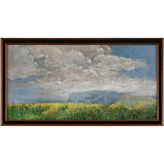 Teng Fei's Billowing Cloudscape II by John-Richard. Made from unique in a modern style.