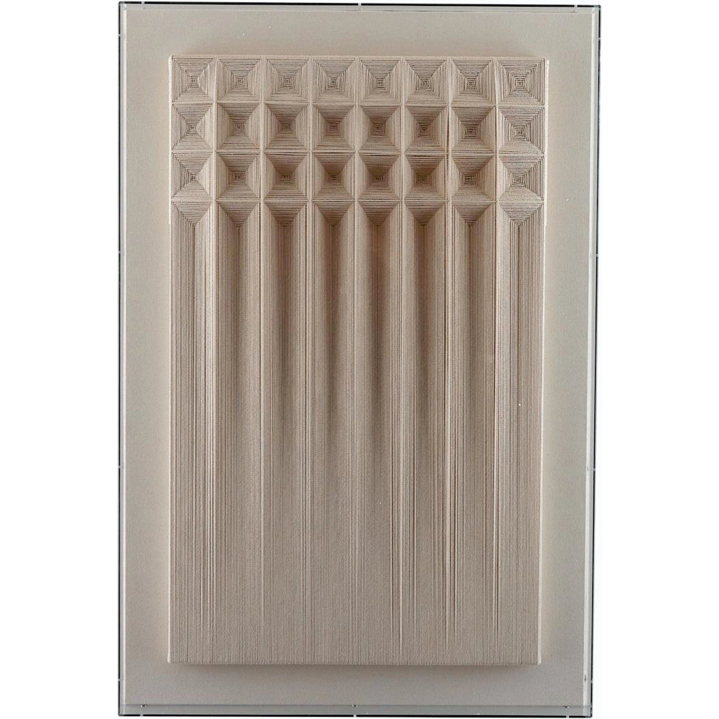 001 SI-2170549 | Additional Silo | Faceted Fabric Wall Accent by John-Richard. Made from unique in a modern style.