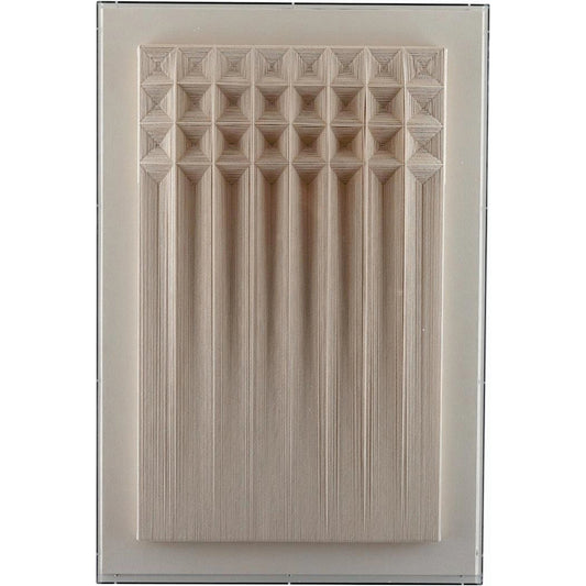 Faceted Fabric Wall Accent by John-Richard. Made from unique in a modern style.