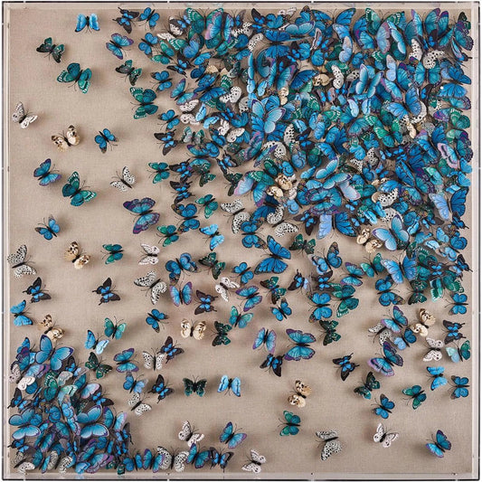 Tony Fey's Flight of the Butterflies by John-Richard in acrylic. Made from unique in a unique style.