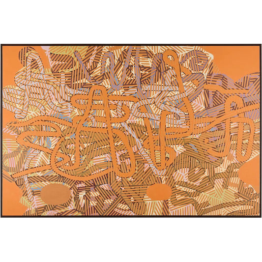 Teng Fei's Meandering Pathways by John-Richard in brown. Made from unique in a unique style.