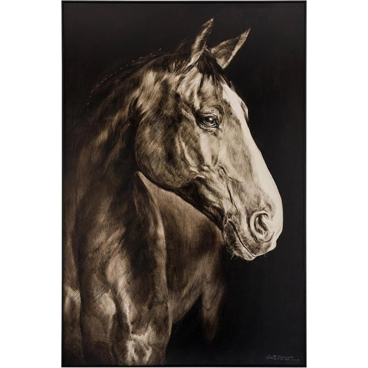 LM Zhou's Noble Equine by John-Richard in black. Made from unique in a unique style.