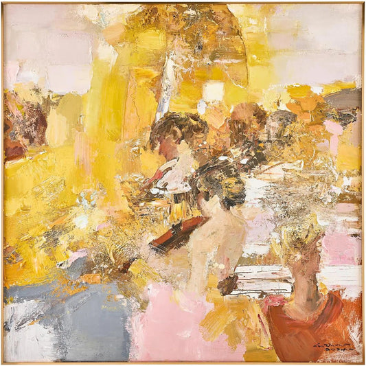 LM Zhou's Bright Reverie by John-Richard in gold. Made from unique in a unique style.