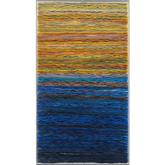Tony Fey's Sunset Strata by John-Richard in acrylic. Made from unique in a unique style.
