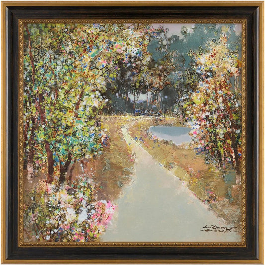 LM Zhou's A Walk in the Park by John-Richard in black, gold. Made from unique in a unique style.