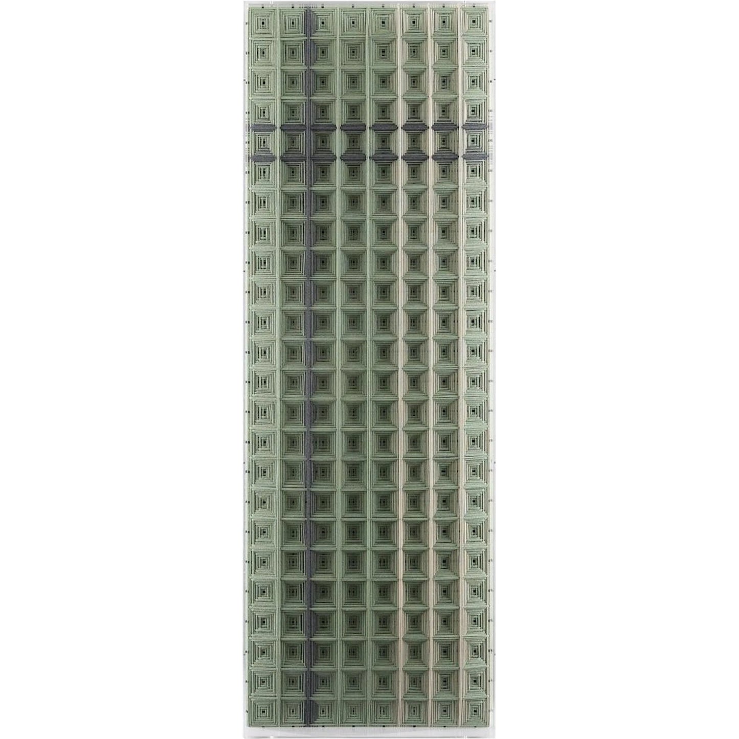 002 SI-2373489 | Additional Silo | LM Zhou's Tessellation, Left by John-Richard in acrylic. Made from unique in a eclectic & global style.
