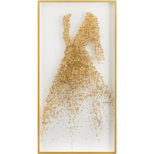 Tony Fey's Glamour in the Wind by John-Richard in gold. Made from unique in a unique style.