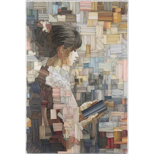 Tony Fey's Mosaic Memories by John-Richard in acrylic. Made from unique in a unique style.
