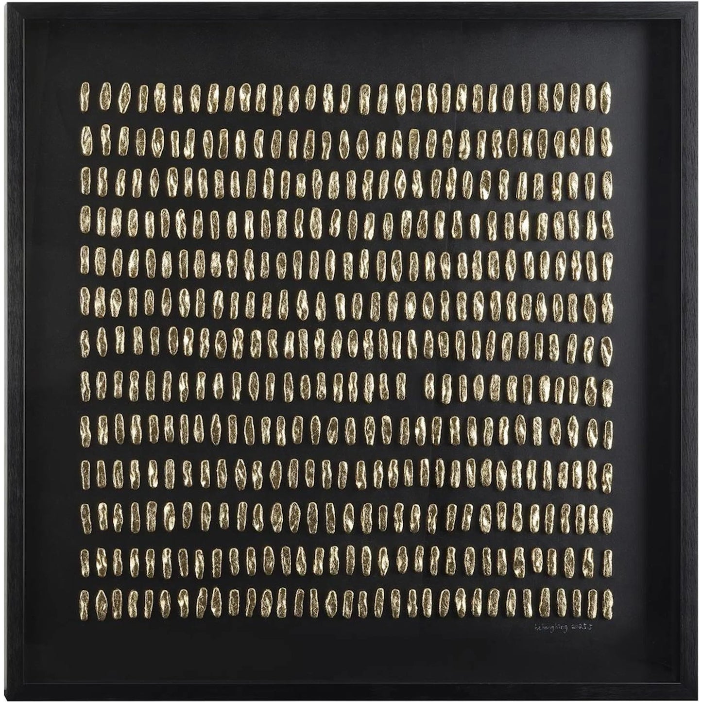 000 SI-2537338 | Primary Silo | He Hongbing's Gilded Grid II by John-Richard. Made from unique in a unique style.