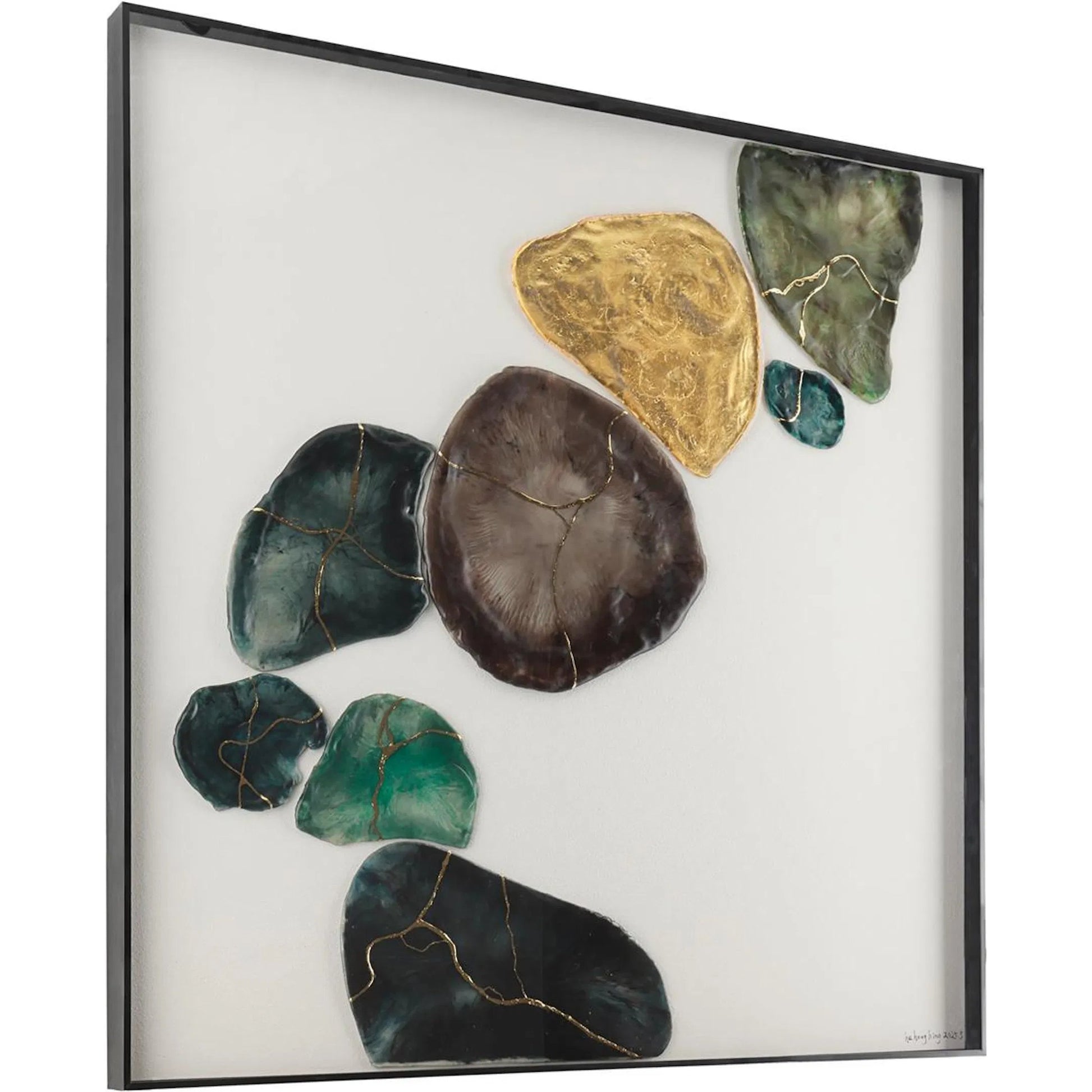 He Hongbing's Elemental Forms by John-Richard. Made from unique in a unique style.