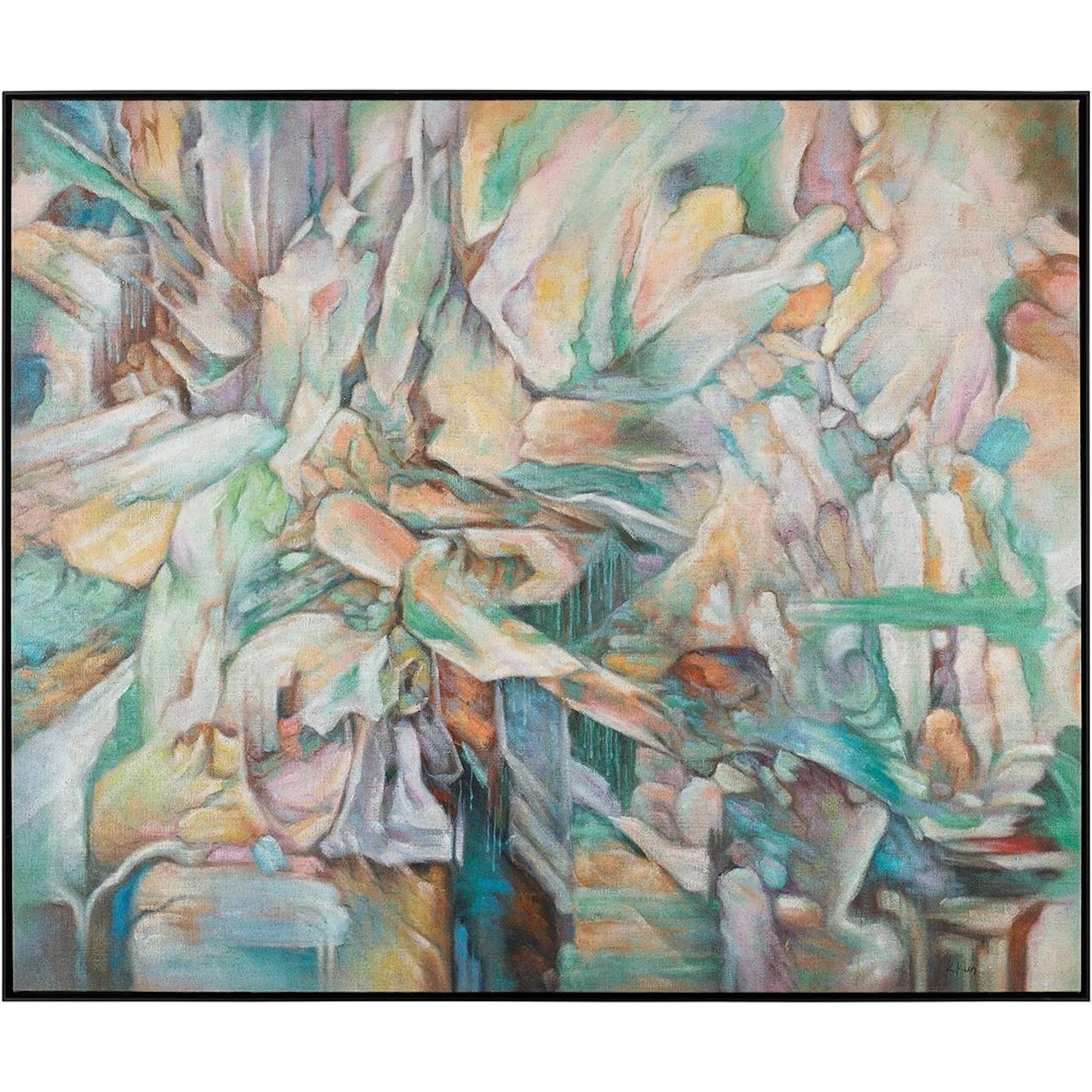 Teng Fei's Blossoming Tide by John-Richard. Made from unique in a unique style.