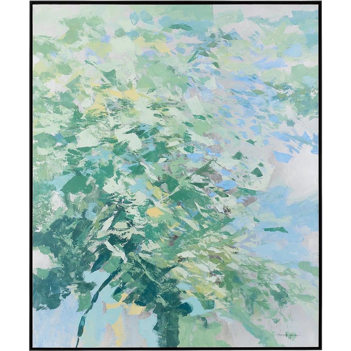 000 SI-2629624 | Primary Silo | Teng Fei's Dappled Reflections I by John-Richard. Made from unique in a unique style.