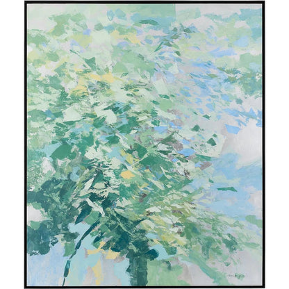 Teng Fei's Dappled Reflections I by John-Richard. Made from unique in a unique style.