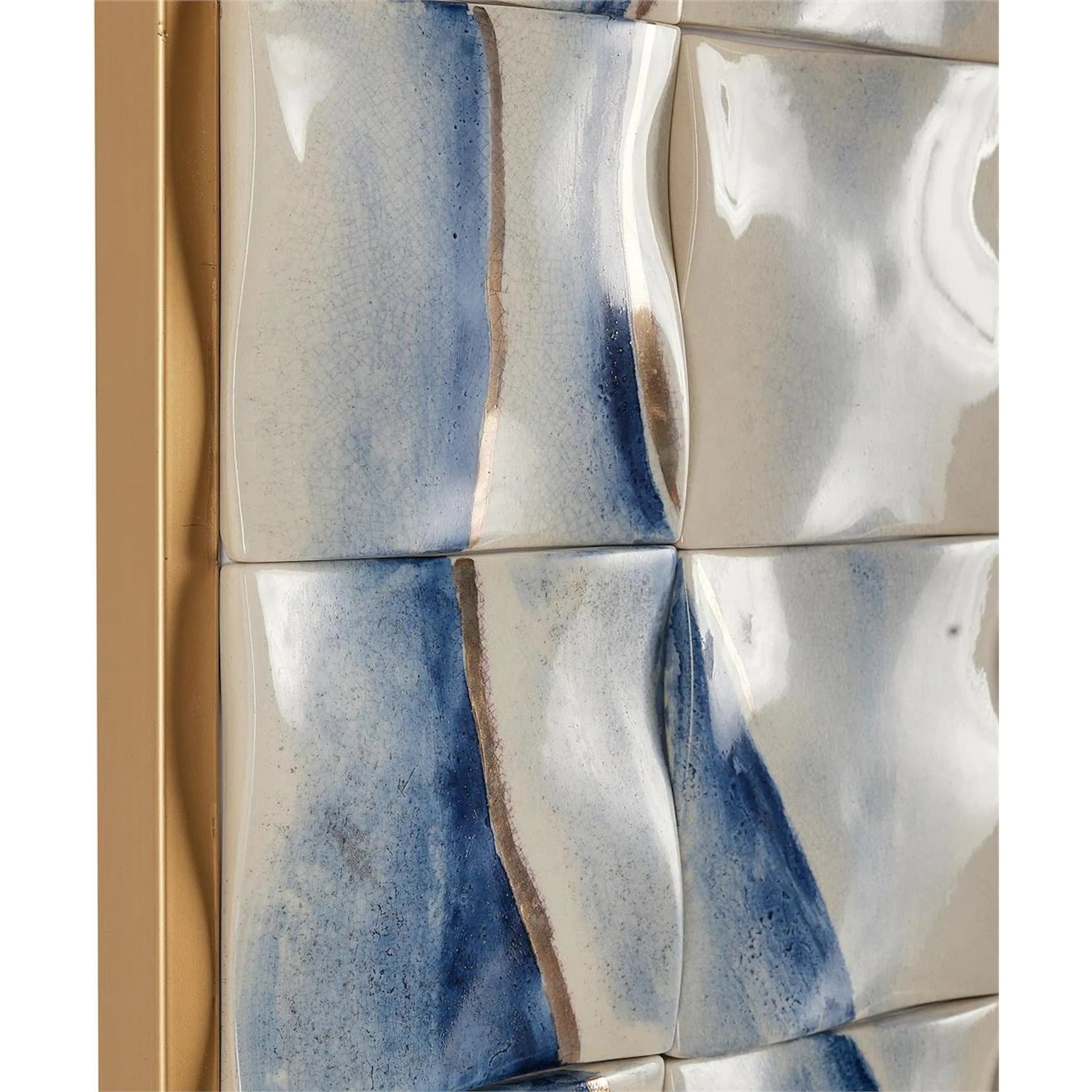 Porcelain Tide Wall Art by John-Richard. Made from unique in a unique style.