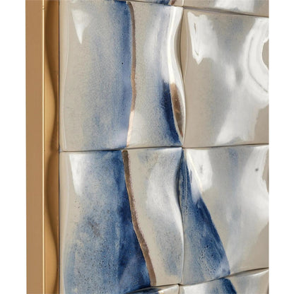 Porcelain Tide Wall Art by John-Richard. Made from unique in a unique style.
