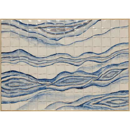 Porcelain Tide Wall Art by John-Richard. Made from unique in a unique style.