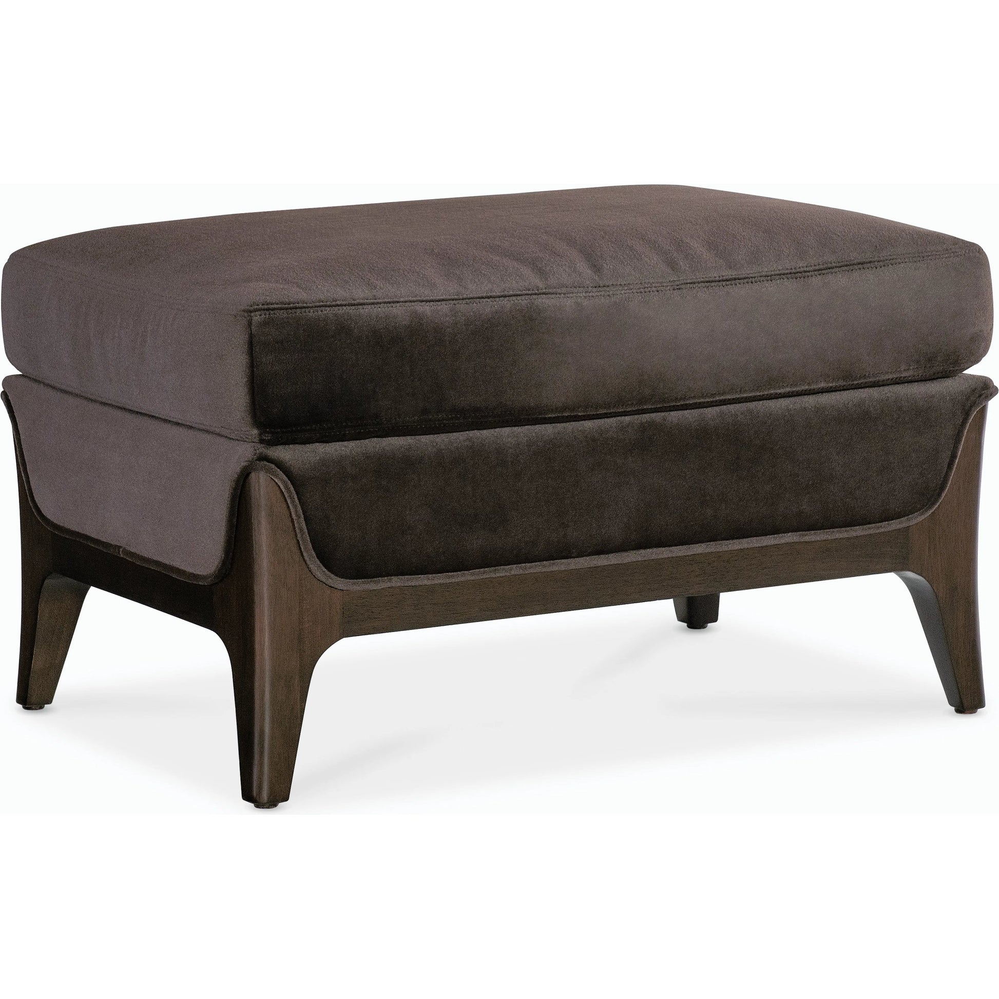Sophia Ottoman by Hooker Furniture in rich cathedral cherry. Made from unique in a modern style.
