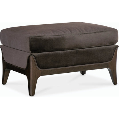 Sophia Ottoman by Hooker Furniture in rich cathedral cherry. Made from unique in a modern style.