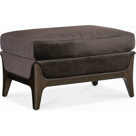 Sophia Ottoman by Hooker Furniture in rich cathedral cherry. Made from unique in a modern style.