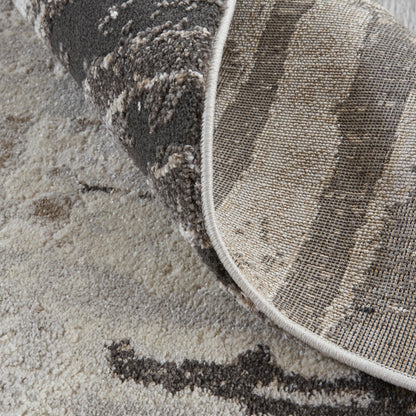 Vancouver Transitional Rug - 39FIF by Feizy. Made from 74% polypropylene frieze, 26% high bulk polyester in a unique style.
