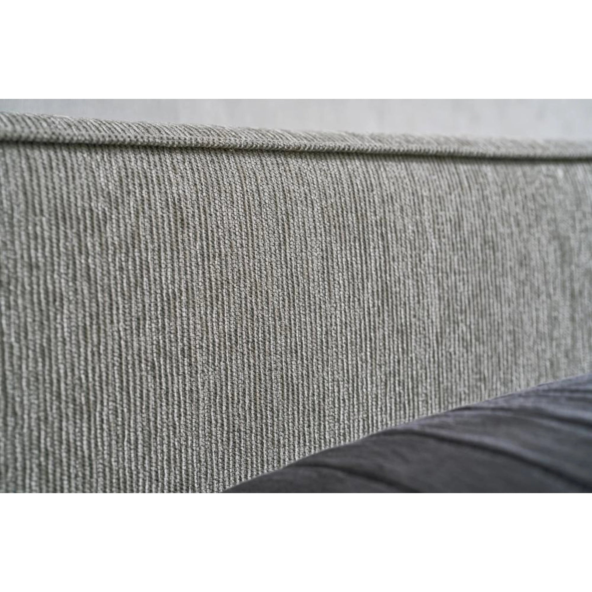 Zest Wide Upholstered Bed by Zest. Made from rubberwood, fabric in a modern style.