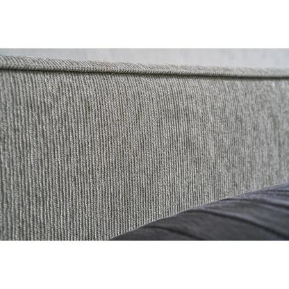 Zest Wide Upholstered Bed by Zest. Made from rubberwood, fabric in a modern style.
