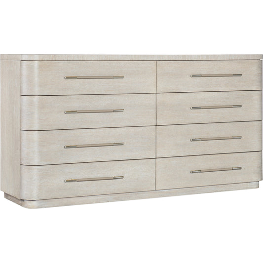 Modern Mood Dresser by Hooker Furniture. Made from oak veneers in a modern style.
