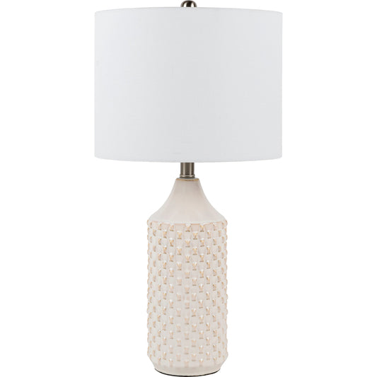 Jessore - 29891 by Livabliss in white and glazedmetallic. Made from linen, polyester, ceramic, metal in a coastal style.