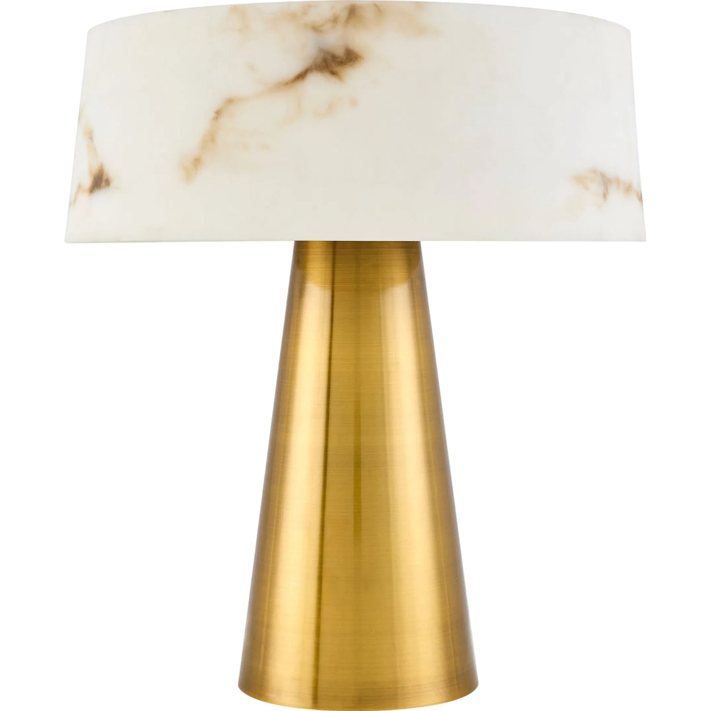 001 SI-2380097 | Primary Silo | Jesmond Accent Table Lamp by Surya in metallic brass, white, translucent. Made from iron, stone in a modern style.