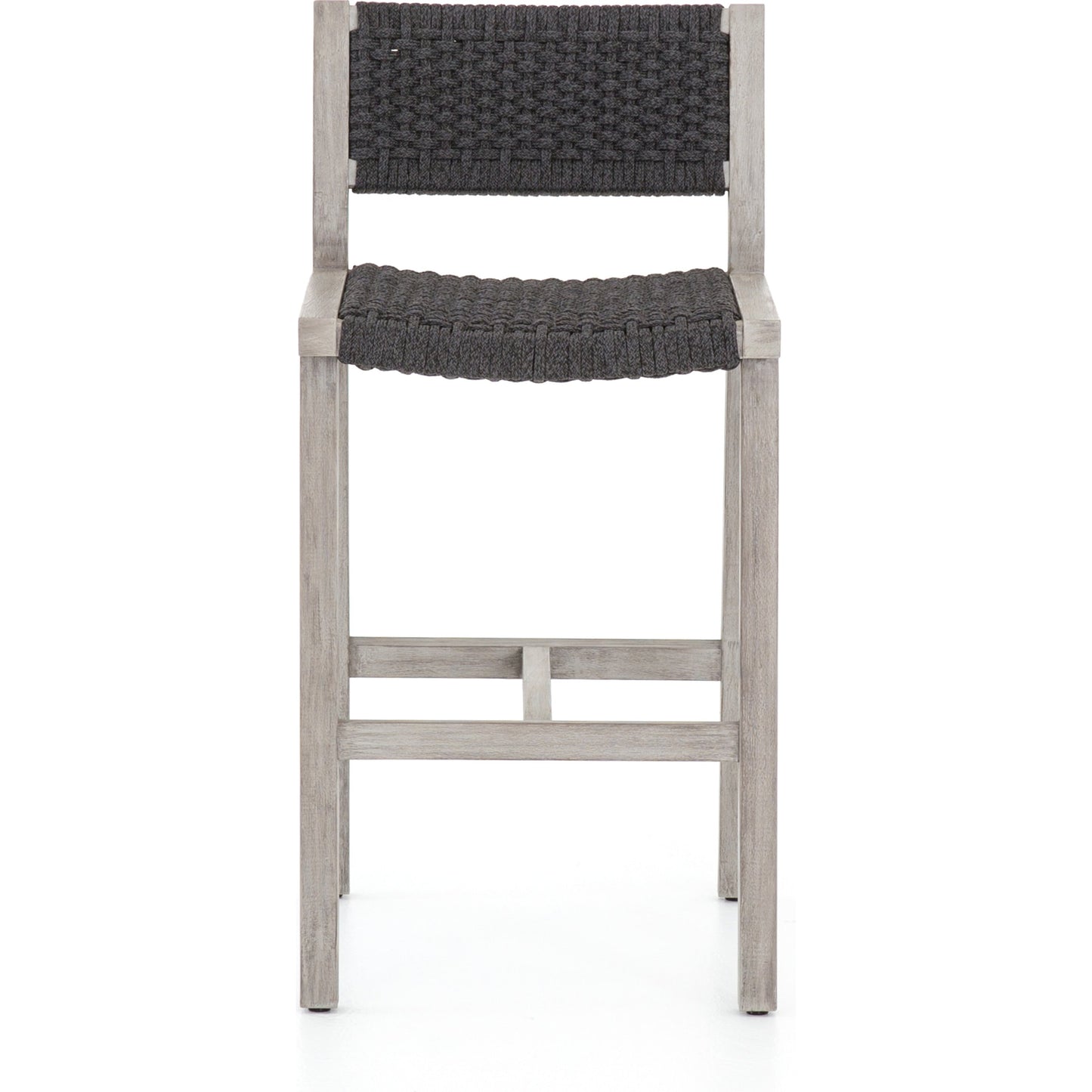 022 SR-711974 | Additional Silo | Delano Outdoor Bar Stool by Four Hands. Made from solid fsc®-certified teak, 100% polypropylene in a coastal style.