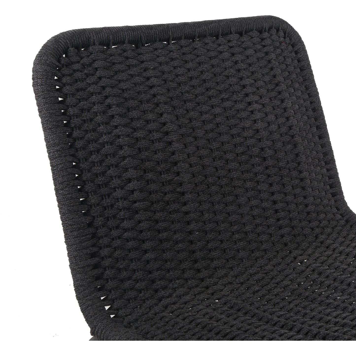 008 SI-1714622 | Closeup | Bruno Outdoor Chair by Four Hands. Made from aluminum, 100% polypropylene in a modern style.