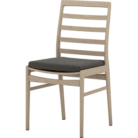 Linnet Outdoor Dining Chair by Four Hands in washed brown. Made from unique in a modern style.
