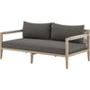 Charcoal, Washed Brown / 63"