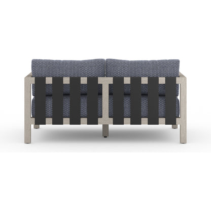 Sonoma Outdoor Sofa by Four Hands. Made from unique in a coastal style.