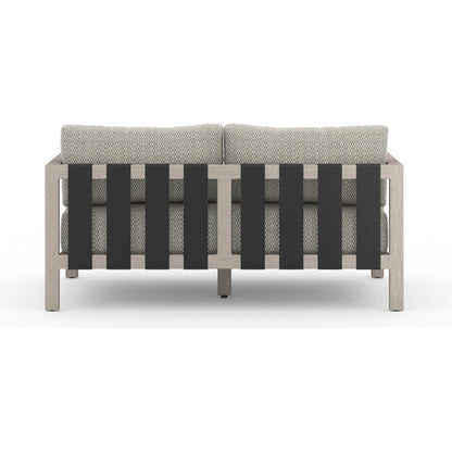 Sonoma Outdoor Sofa by Four Hands. Made from unique in a coastal style.