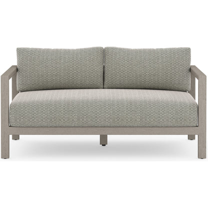 Sonoma Outdoor Sofa by Four Hands. Made from unique in a coastal style.