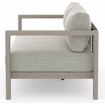 Sonoma Outdoor Sofa by Four Hands. Made from unique in a coastal style.